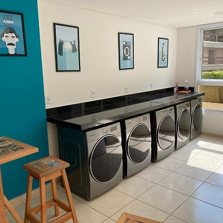 Apto 15º Andar - Varanda Vista Mar - Enseada Apartman Guarujá Kültér fotó